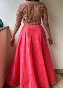 Pink Lehenga Set Selling At 86% Off