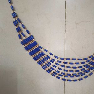 Seven  Layered Beaded Necklace