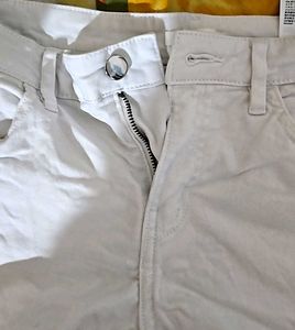 H&amp;M White Denim Shorts