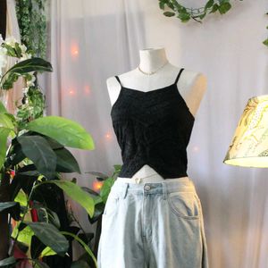 Lace Cami Embroidered Top