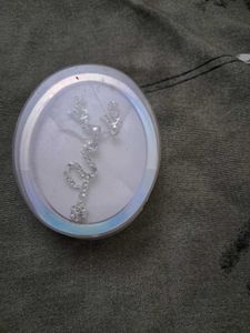 Silver Toned Necklace Set