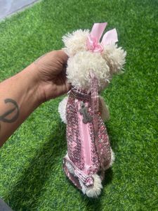 Poochie &amp; Co- Little Girls Plush Animal Purse Hand