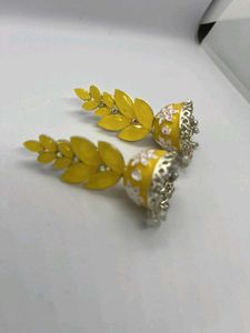 Yellow Earrings