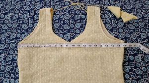 Elegant Light Yellow Kurti