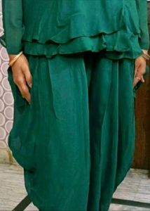 Dhoti Peplum Dress