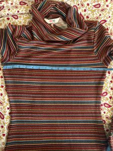 Striped Winter Dress