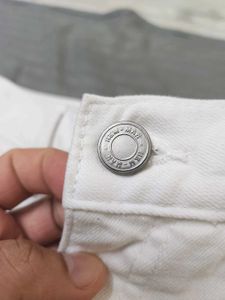 H&amp;M White Jeans.