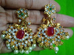 Vintage Gold &amp; Gemstone Necklace