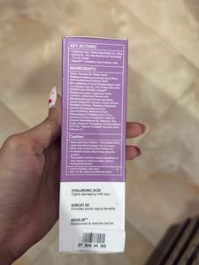 Hyaluronic Acid Sunscreen Spf 50