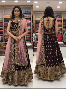 Gorgeous Engagement Lehenga Choli With Dupatta