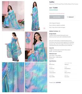 Silk Pastel Dream Saree