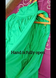 Green Top with Silver Accent