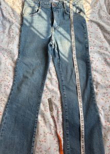 Zara High waisted Straight Jeans