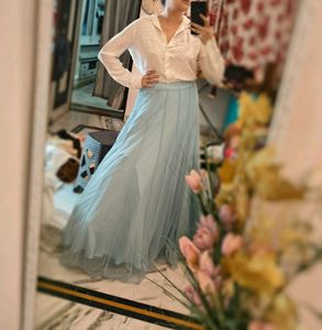 Beautiful Skirt With Cane