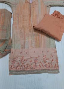 Peach 3 Pc. Suit