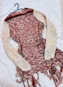 🎁Buy1 Get1 Free Boho Fringe Cardigan A