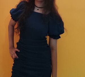 Green Mini Bodycon Dress