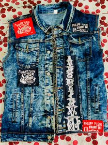 Denim Vest Jacket