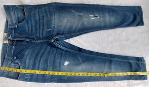 Distressed Denim Jeans