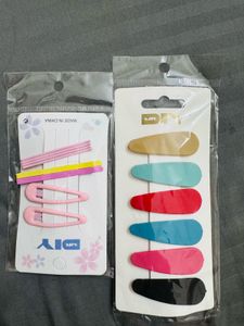 Colorful Hair Clip Set
