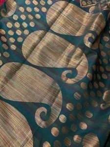 🌺New Green Paisley Saree🌺