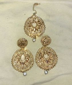Golden Jewelry Set