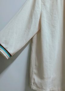Stylish Cream Georgette Top With Lining