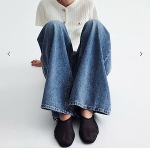 H&amp;M Wide Leg Denim Jeans