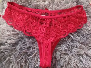 Red Lace Thong