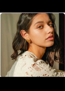 New Gold Heart Earrings