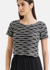 Stylish Ruffled Layered Top