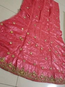 Pink Bridal Lehenga