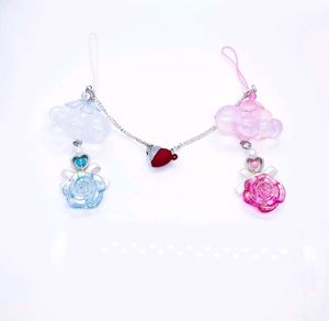 Rose Charm Phone Strap