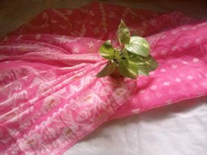 Soft Cotton Jamdani Saree ✨💗
