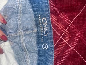 ONLY Torn Hot Shorts