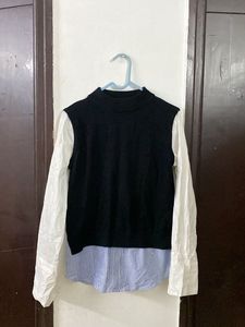 Layered Look Top bust 34