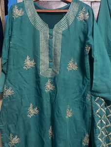 Embroidered Kurta Set