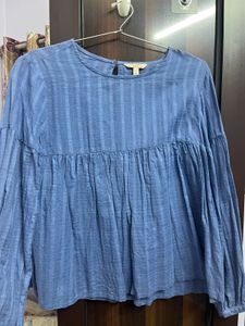 Lee Cooper Blue Long Sleeve Top(not worn ever)
