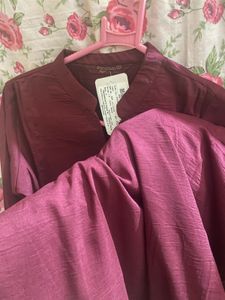 Elegant Maroon Kurta Set