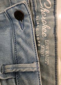 y2k low waist skinny jeans☆