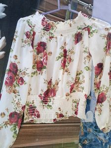 Floral Print Top