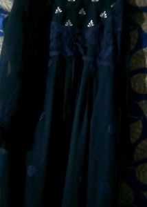 Embroidered long frocks
