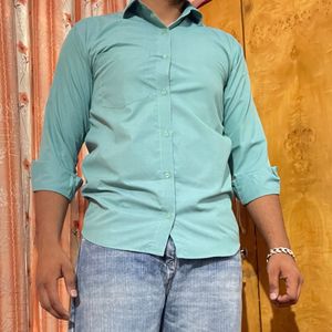Light Blue Button-Down Shirt