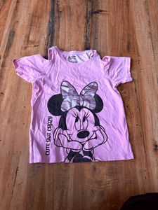 Disney kids Cute Minnie Mouse Tee
