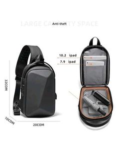 Waterproof Oxford Fabric Crossbody Sling Bag