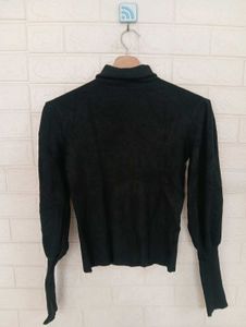 Korean black sweater