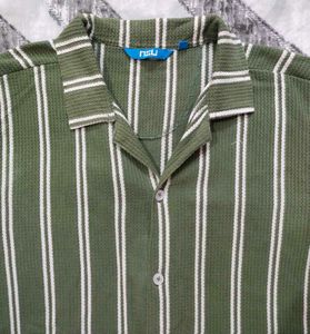 Striped Green Shirt