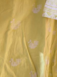 Avaasa Neon chikankari work kurta