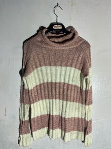 Striped Knit Sweater
