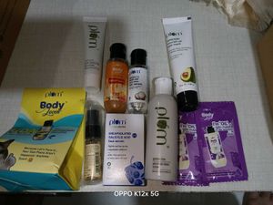 Plum Skincare Kit 10 Products And Freebie 🩷🫰